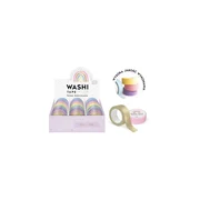 INTERDRUK TAŚMA DEKORACYJNA GLITTER PASTEL