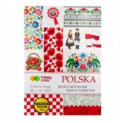 Happy Color Blok z motywami A4 16k 80g Polska