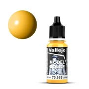 Vallejo Model Color 027 - Flat Yellow - 953 - 18 ml