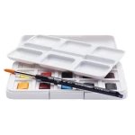 Van Gogh Akwarele Pocket Box 12 kolorów – Zestaw farb akwarelowych + pędzel