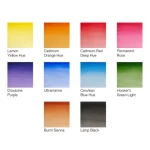 Winsor & Newton Cotman Watercolour 10x5ml accessories