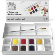 Winsor & Newton Cotman Watercolour 8 HP Portrait pocket set