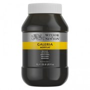 W&N GALERIA ACRYLIC 1L MARS BLACK