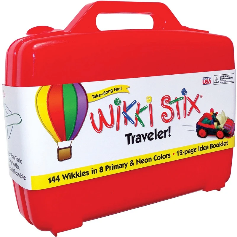 Wikki Stix Traveler – walizka z woskowymi sznurkami