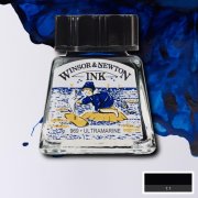 Winsor & Newton Tusz rysunkowy Ultramarine 14ml