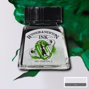 Winsor & Newton Tusz rysunkowy Emerald 14ml