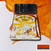 Winsor & Newton Tusz rysunkowy Sunshine Yellow 14ml
