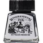 Winsor & Newton Tusz rysunkowy Black Indian Ink 14ml