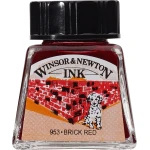 Winsor & Newton Tusz rysunkowy Brick Red 14ml