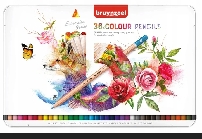 Zestaw kredek Bruynzeel Expression 36 sztuk