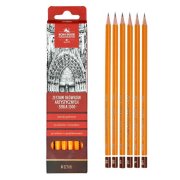 Ołówki Koh-I-Noor 1500 – zestaw 6 sztuk HB–8B do rysunku